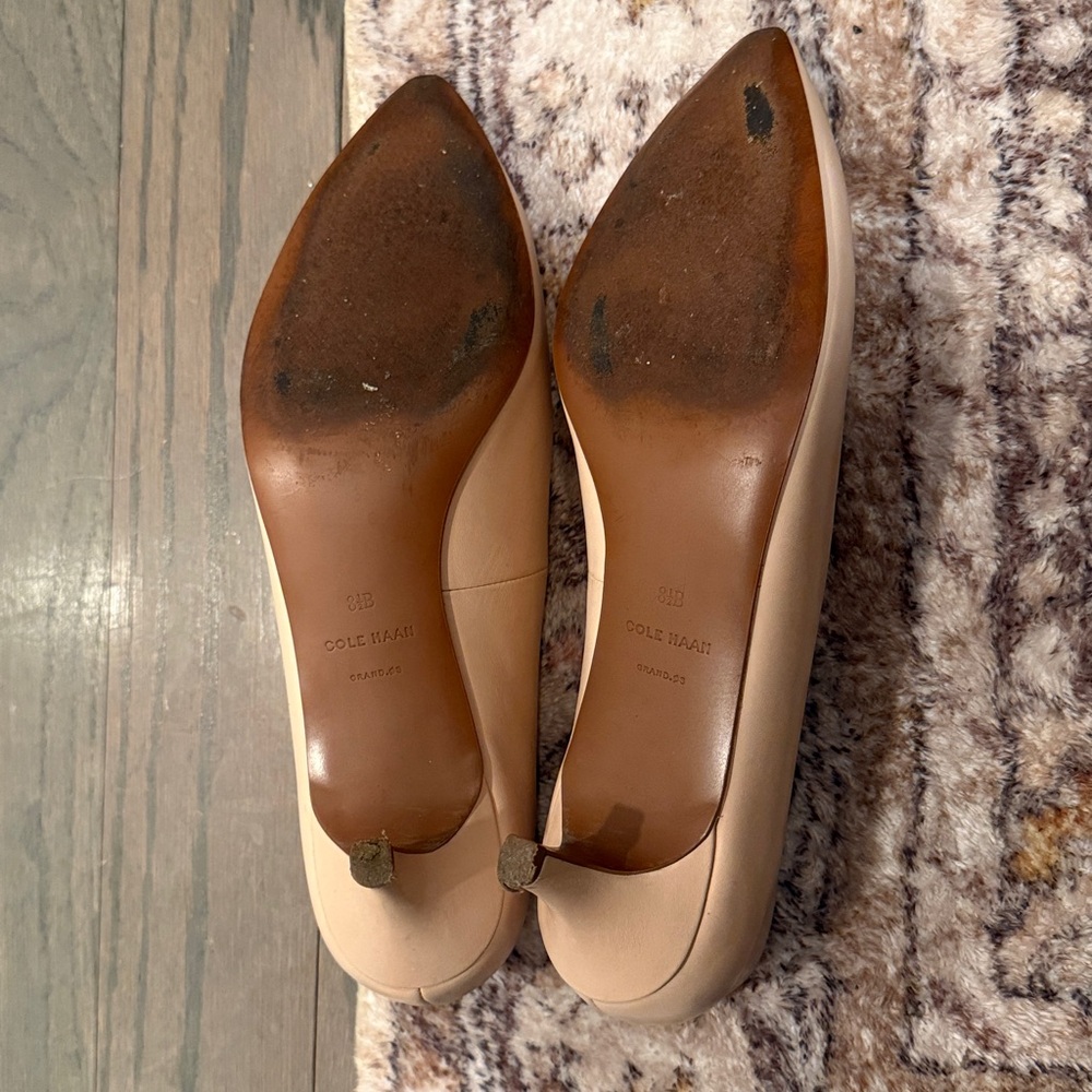 Cole Haan Nude Kitten Heel - Picture 9 of 9